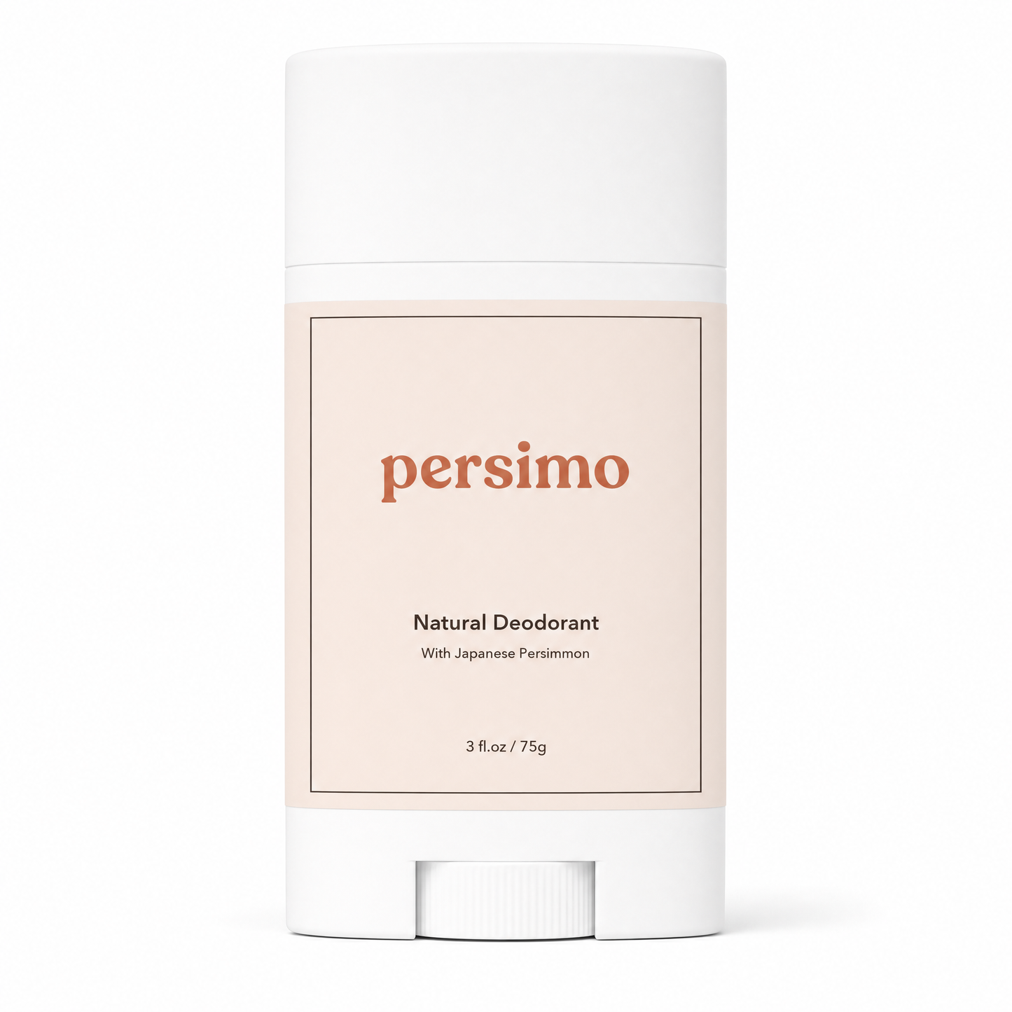 persimo Natural Deodorant 75g stick, front
