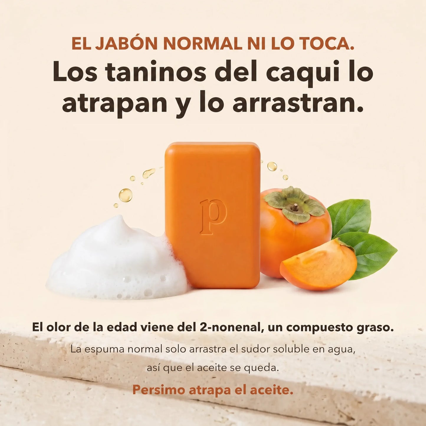 Jabón de Caqui Japonés